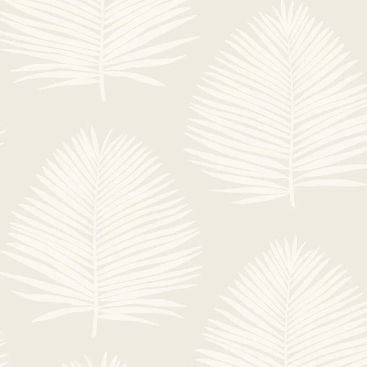 Seabrook Designs Island Palm Alabaster Wallpaper