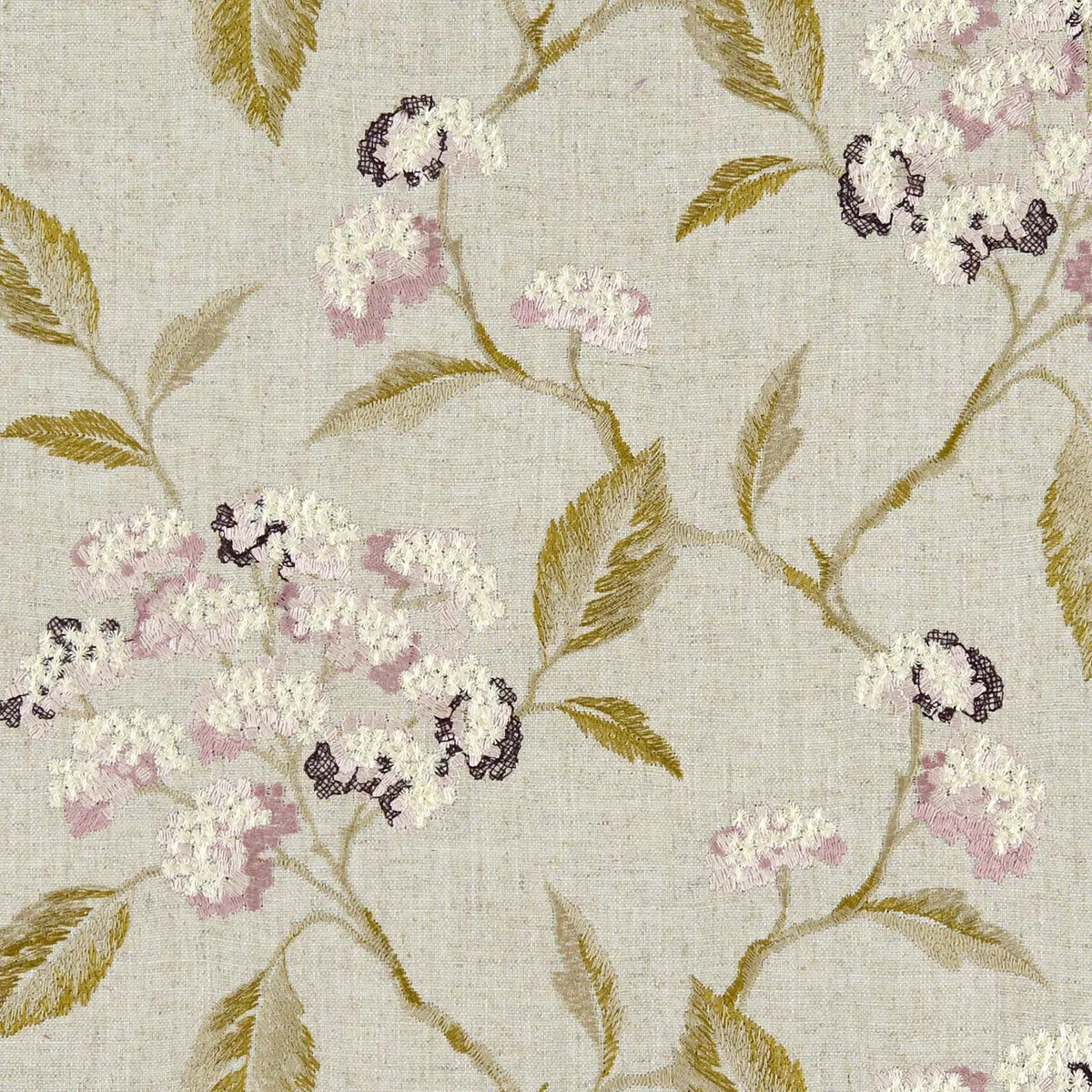 Clarke & Clarke Summerby Damson Fabric
