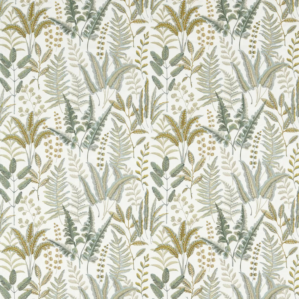 Clarke & Clarke Bracken Glade Emb Fabric
