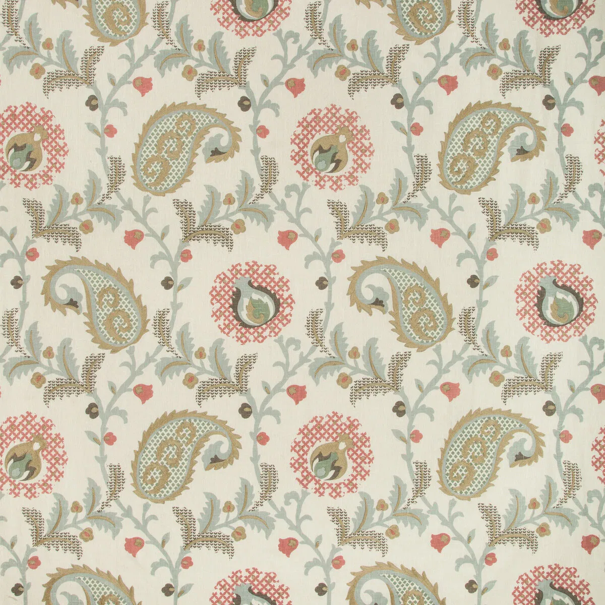 Kravet Saudade Paisley Paradiso Fabric