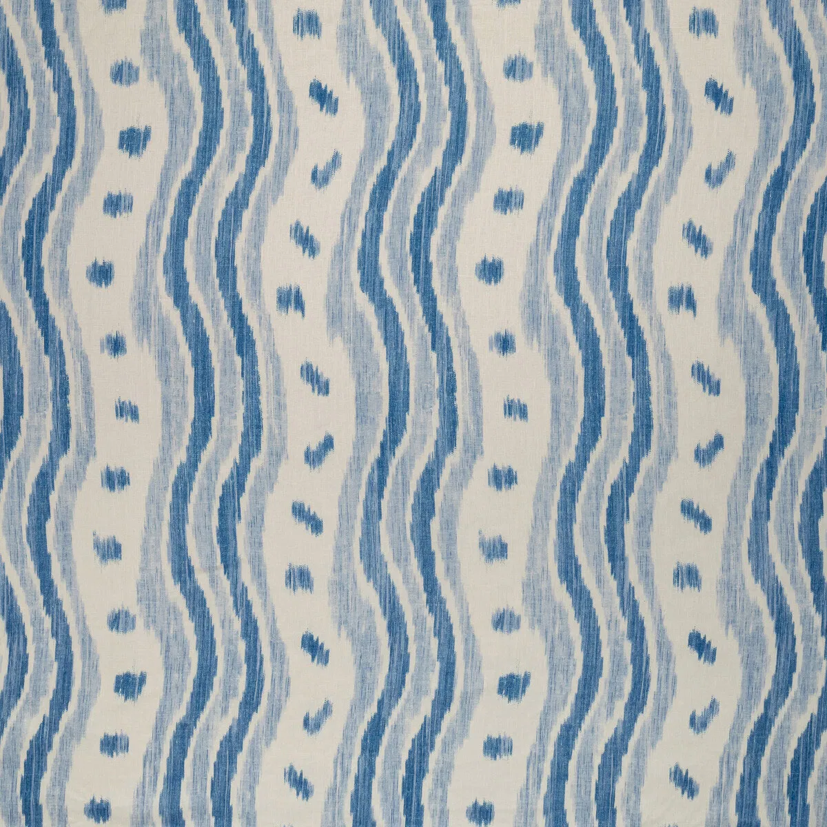 Lee Jofa Ikat Stripe Azure Fabric