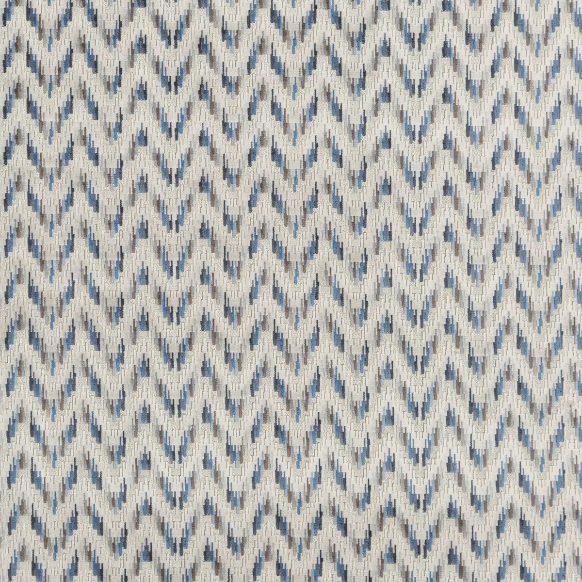 Baker Lifestyle Carnival Chevron Indigo Fabric