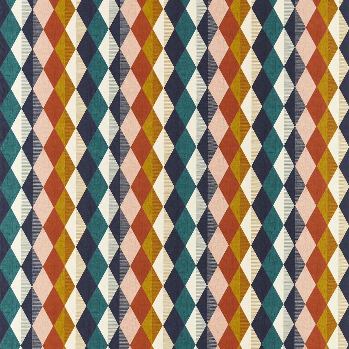 Clarke & Clarke Denver Retro Fabric