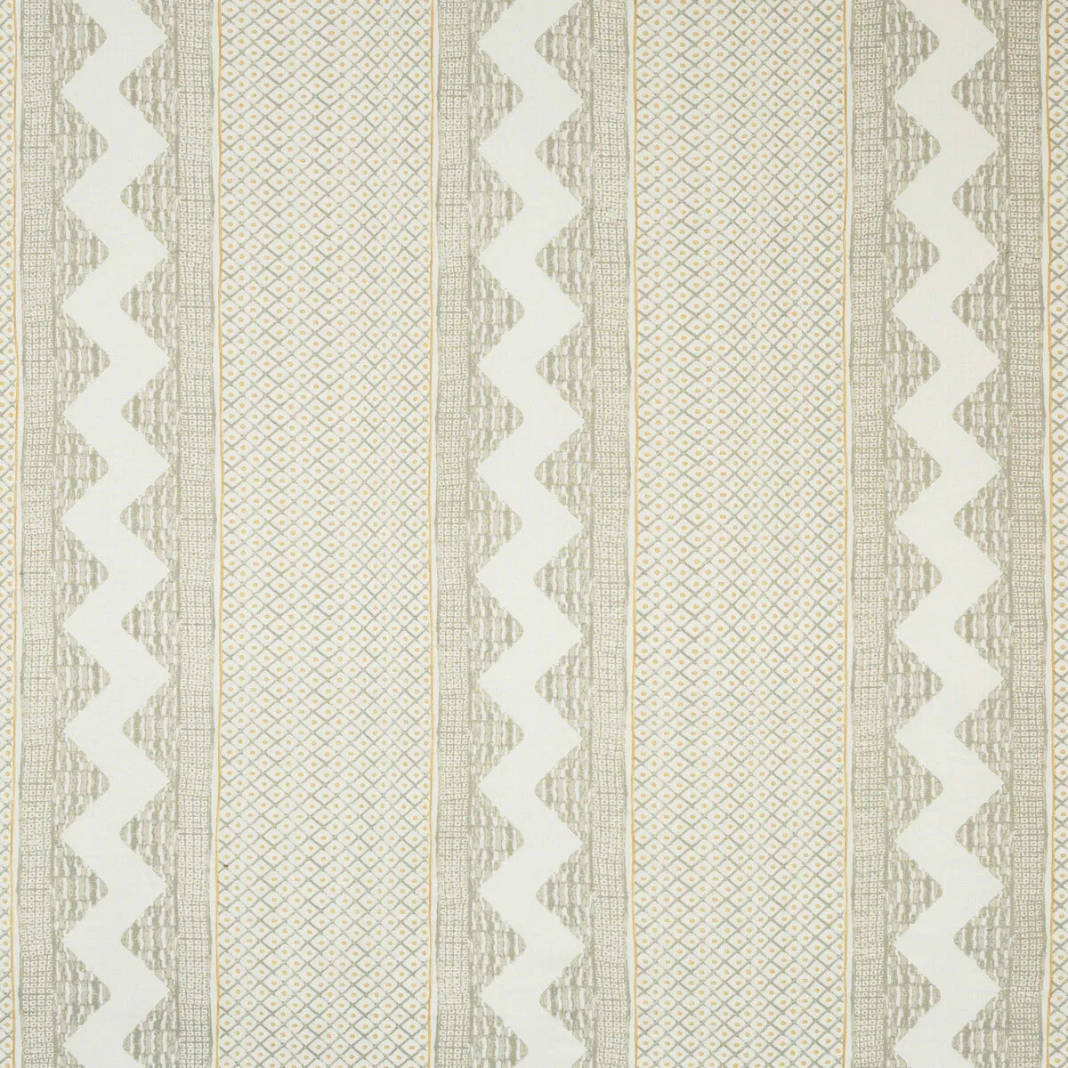 Lee Jofa Whitaker Print Grey/Sand Fabric