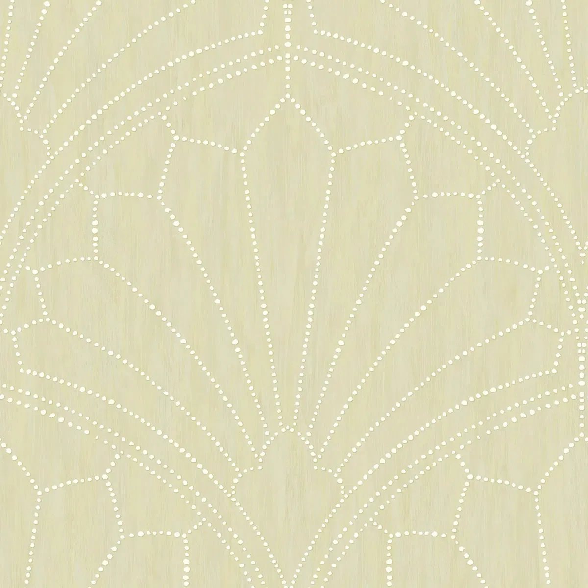 Seabrook Designs Scallop Medallion Sand Dunes Wallpaper