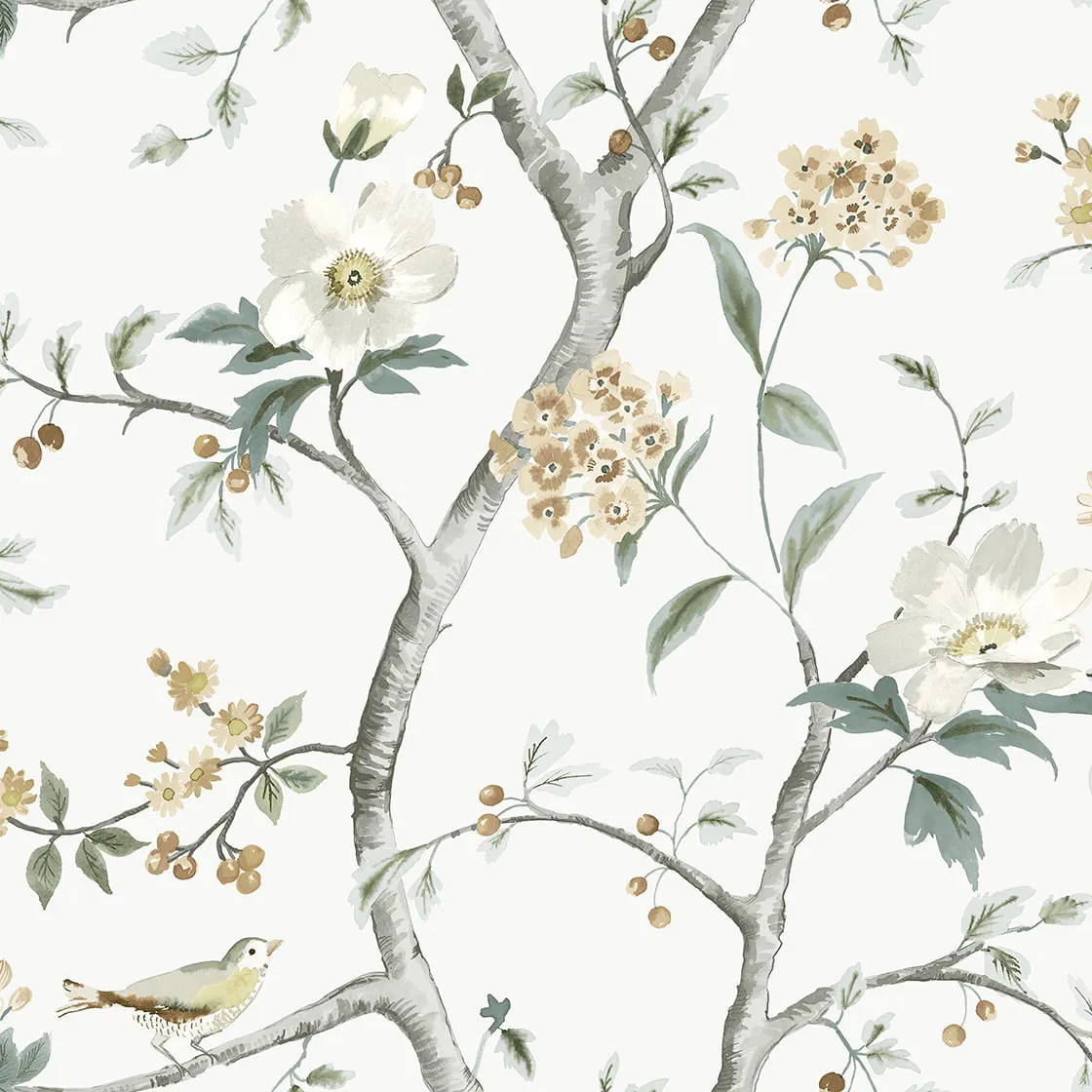 Lillian August Sparrow Haven Agave & Cider Wallpaper