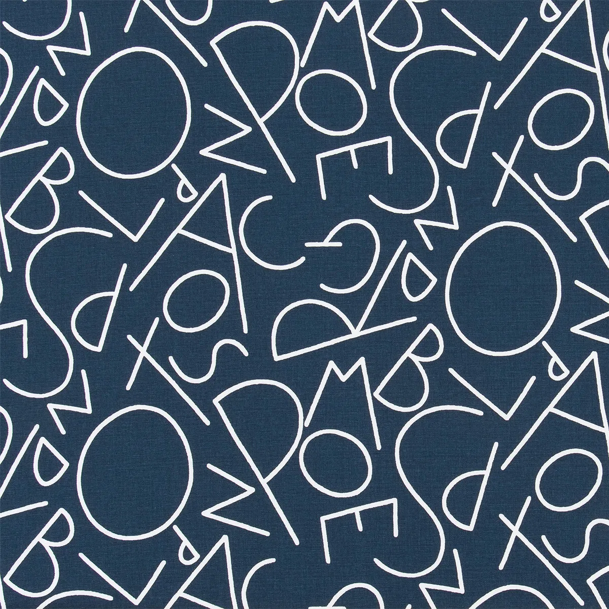 Premier Prints ABC Italian Denim Canvas Fabric