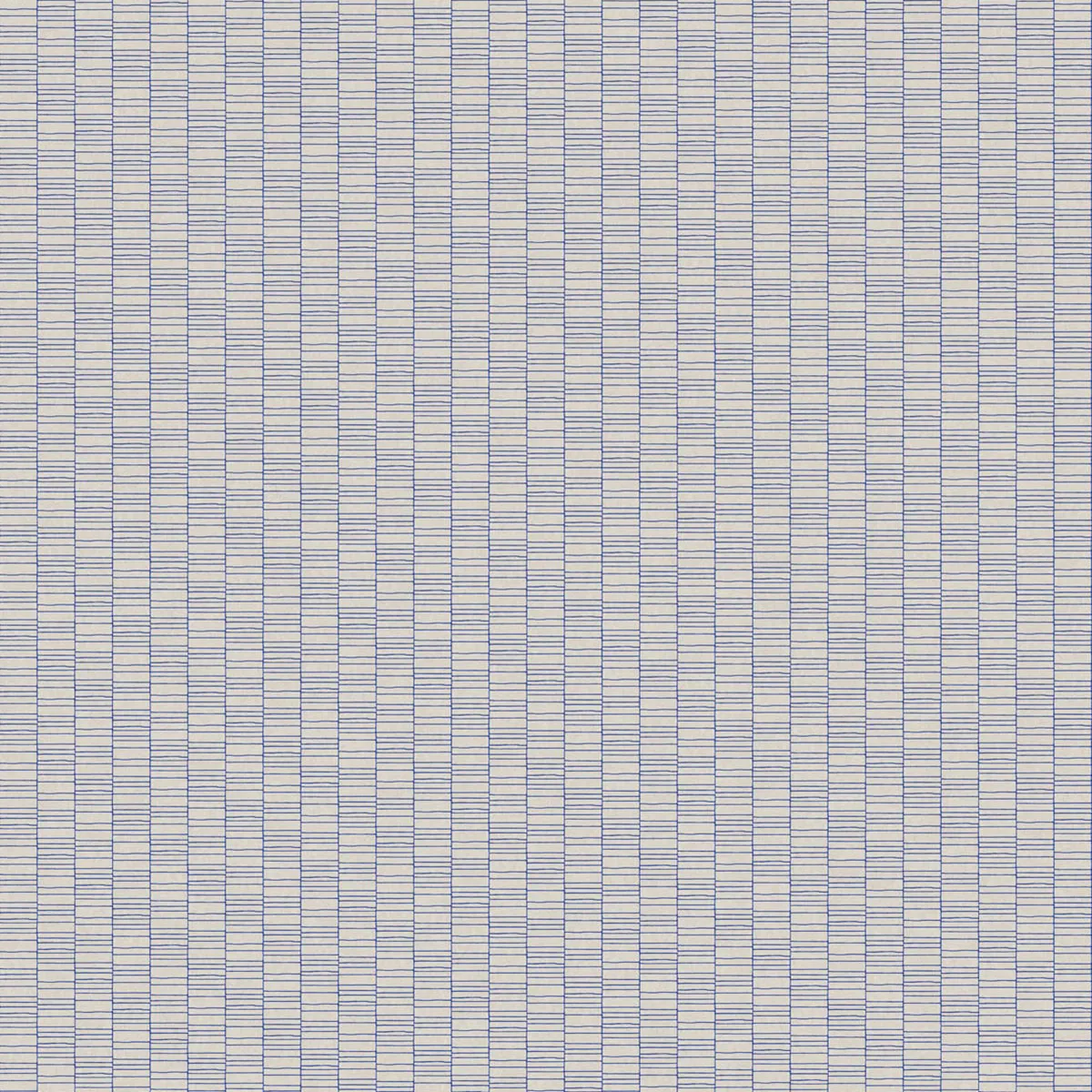 Seabrook Designs Deco Spliced Stripe Ivory & Cobalt Wallpaper