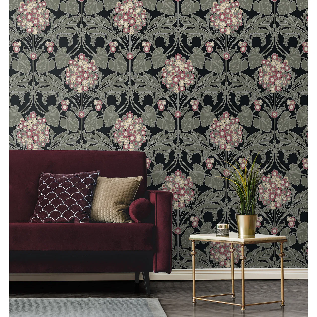 6020-seabrook-designs-floral-hydrangea-ebony-rose-wallpaper-1.webp