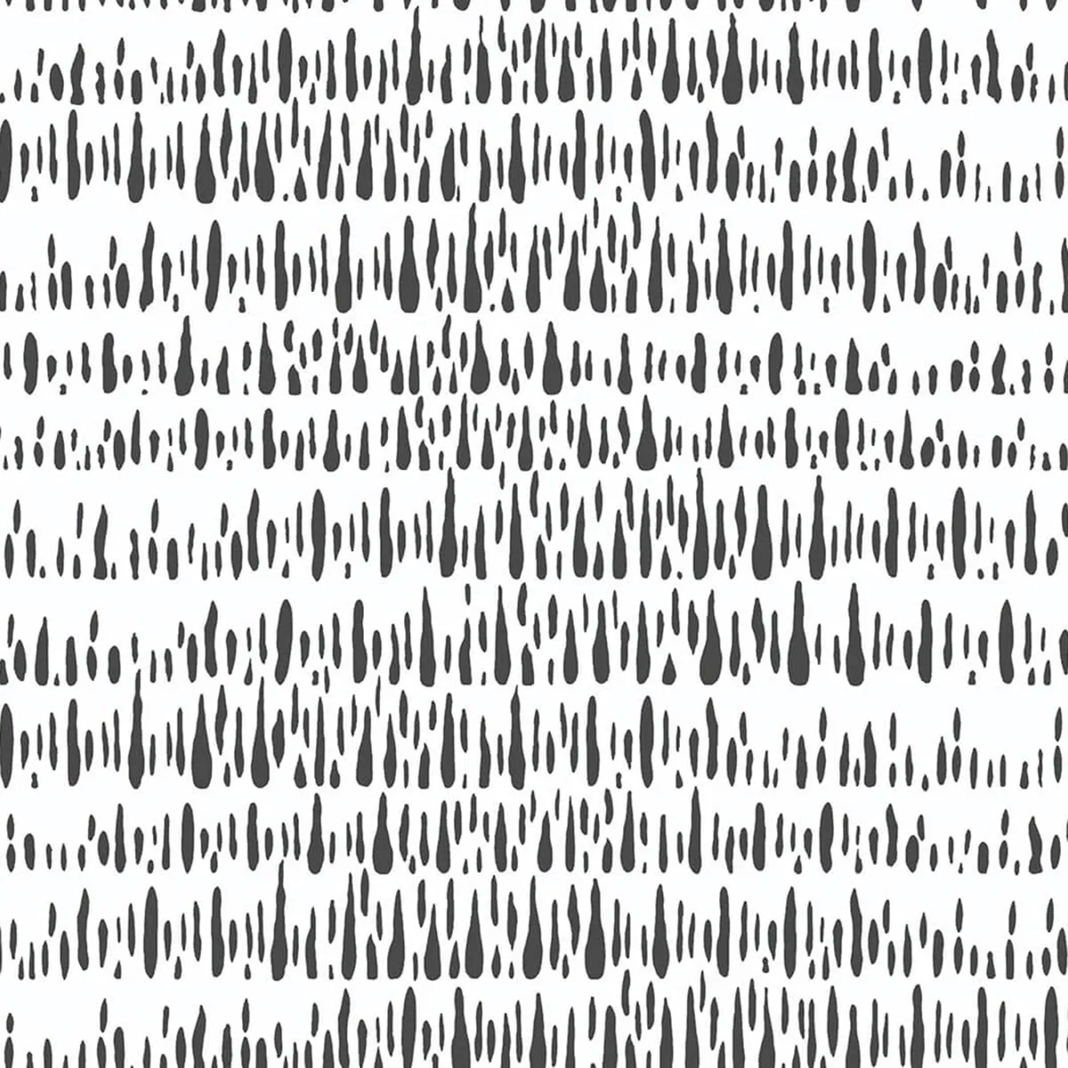 NextWall Peel & Stick Brush Marks Black & White Wallpaper