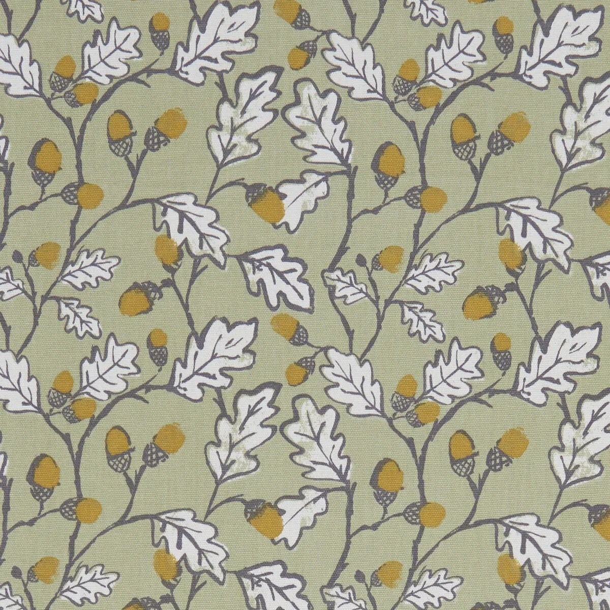 Clarke & Clarke Acorn Trail Sage Fabric