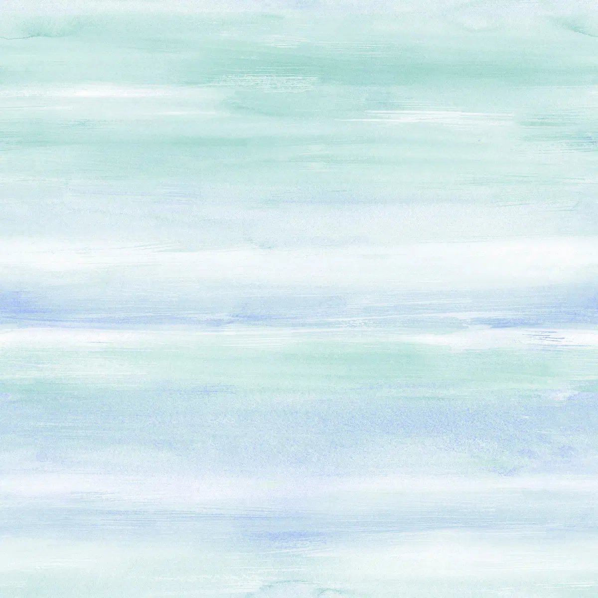 Seabrook Designs Watercolor Periwinkle & Teal Wallpaper