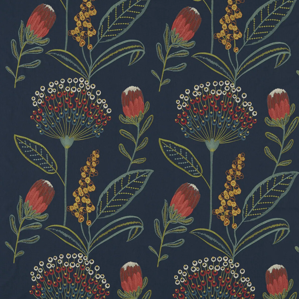 Clarke & Clarke Protini Midnight Fabric