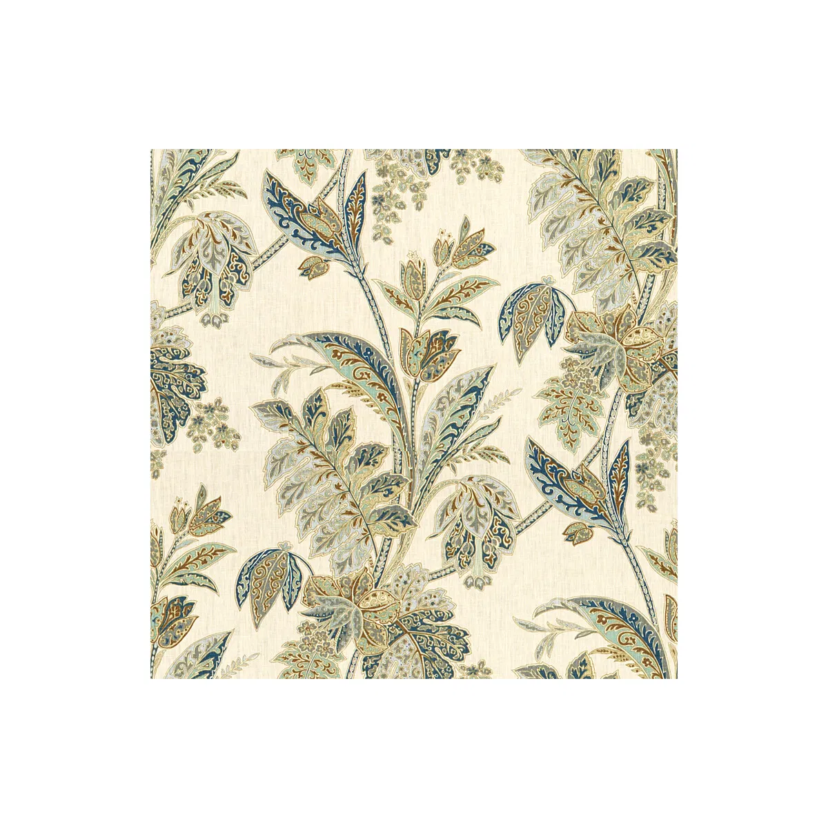 Baker Lifestyle Ishana Indigo/Sky Fabric