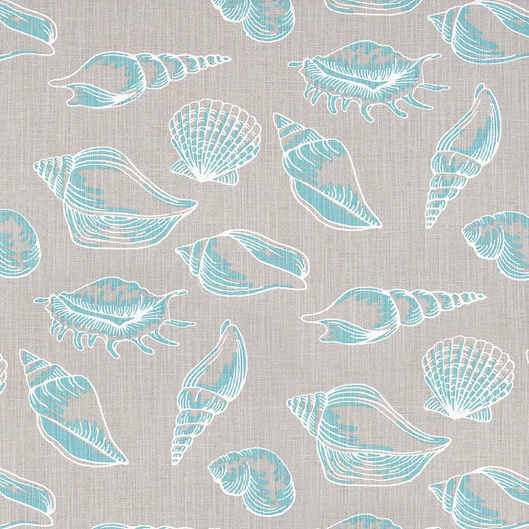 Premier Prints Beach Treasure Fountain Slub Canvas Fabric
