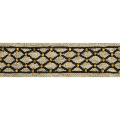 Brunschwig & Fils Le Boise Tape Black Braid / Tape Trim