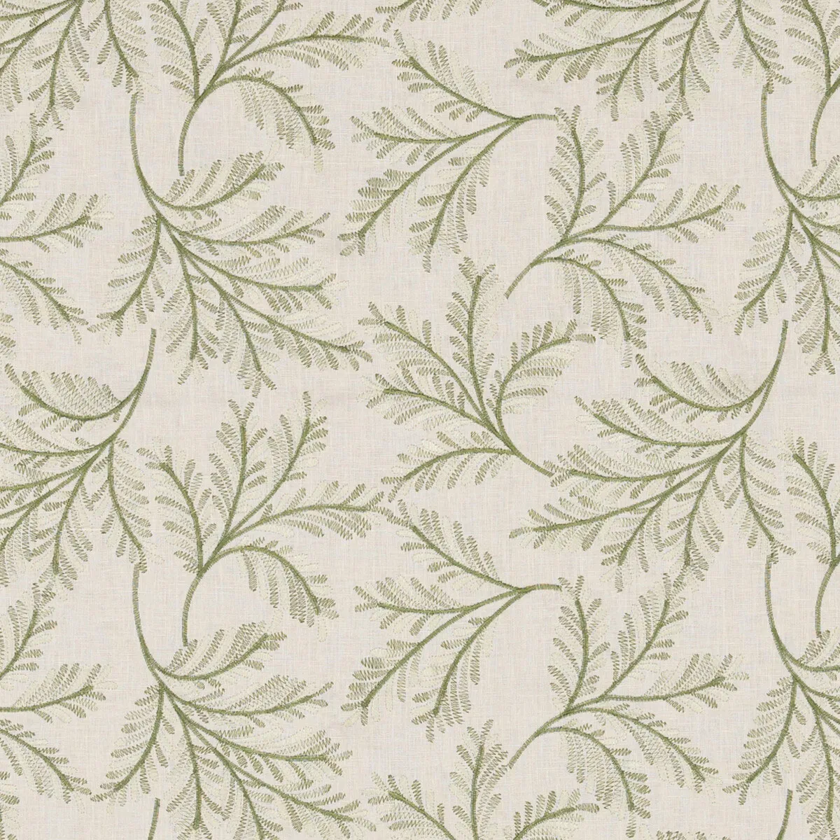 GP & J Baker Chelsea Fern Green Fabric