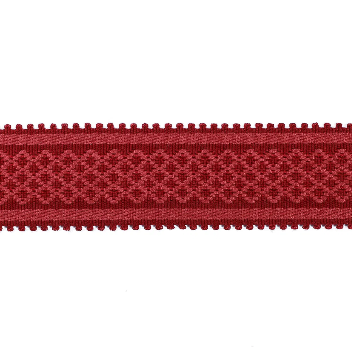 Brunschwig & Fils Bastille Braid Red Braid / Tape Trim 1 6923-brunschwig-fils-bastille-braid-red-braid-tape-trim-1.webp