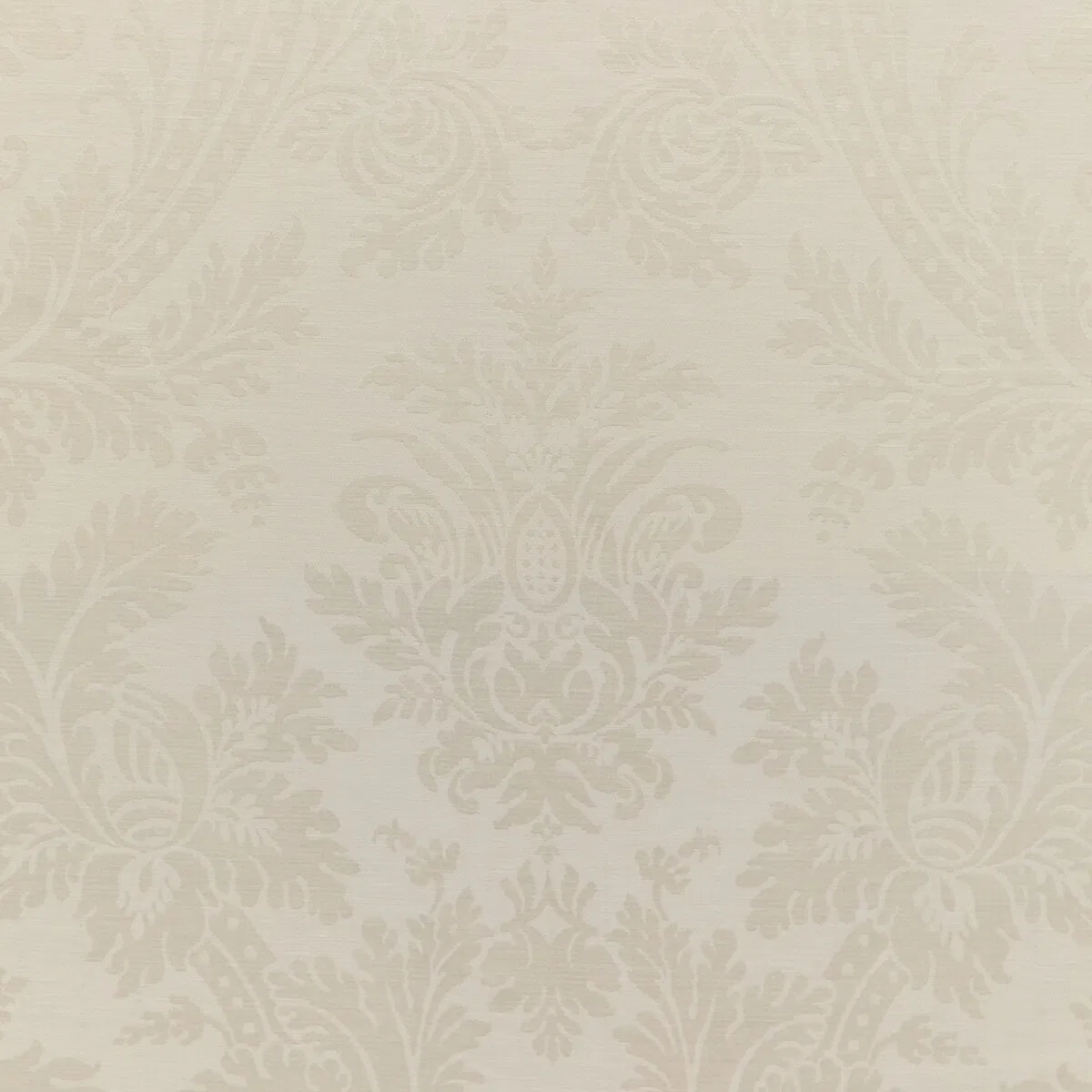 Brunschwig & Fils Arnaud Damask Ivory Fabric