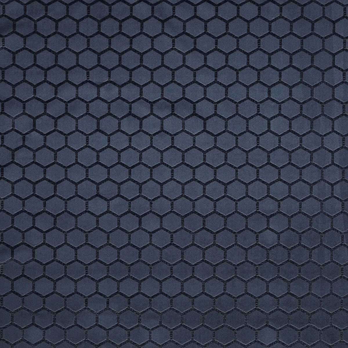Clarke & Clarke Hexa Midnight Fabric