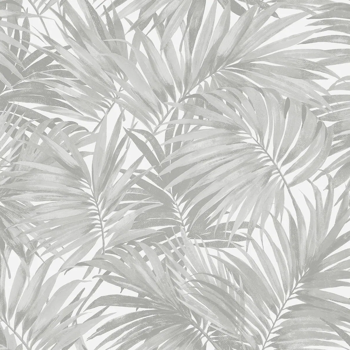 Lillian August Cordelia Tossed Palms Argos Grey Wallpaper