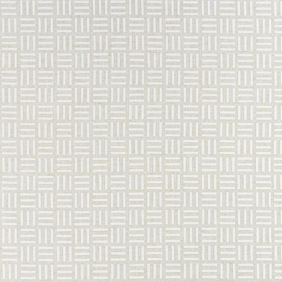 Clarke & Clarke Parallel Ivory Fabric