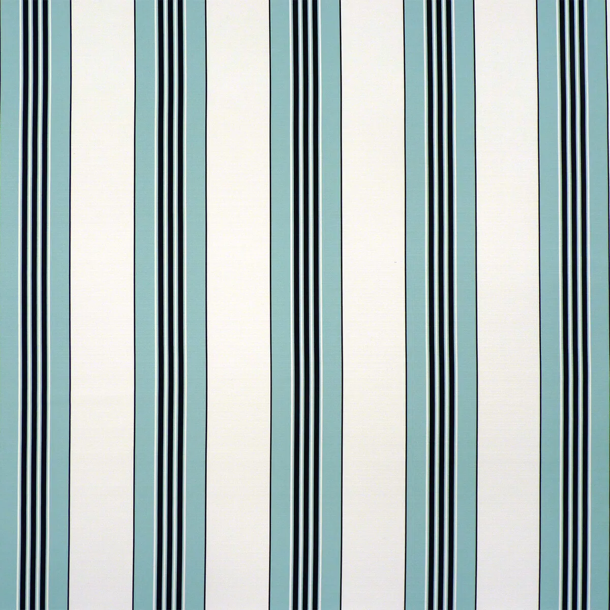 Brunschwig & Fils Rayure II Aqua Fabric