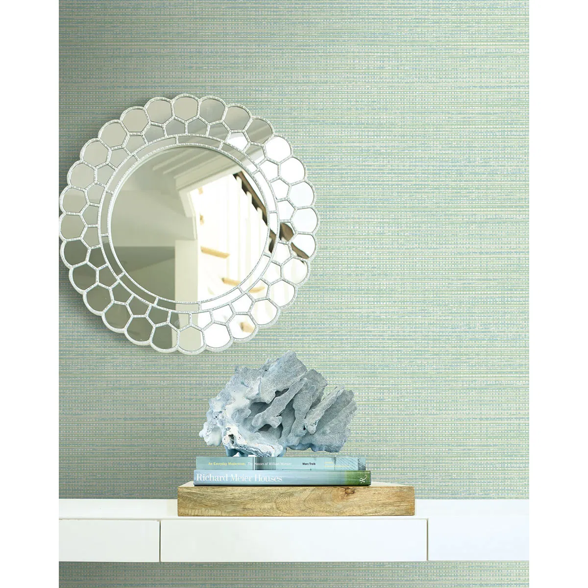 Seabrook Designs Beachgrass Seagrass Wallpaper