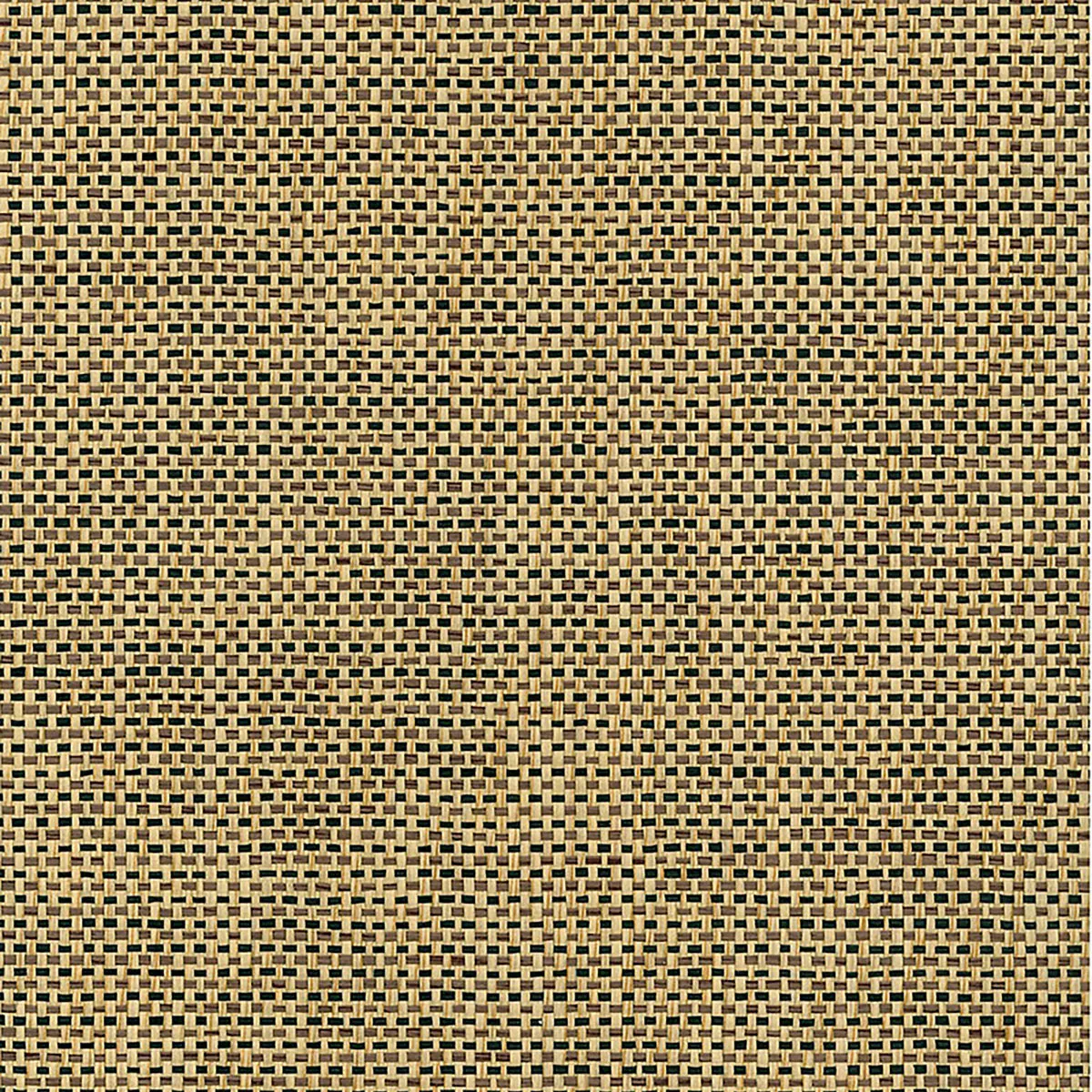 Seabrook Designs NR200X Paperweave Black & Tan Wallpaper