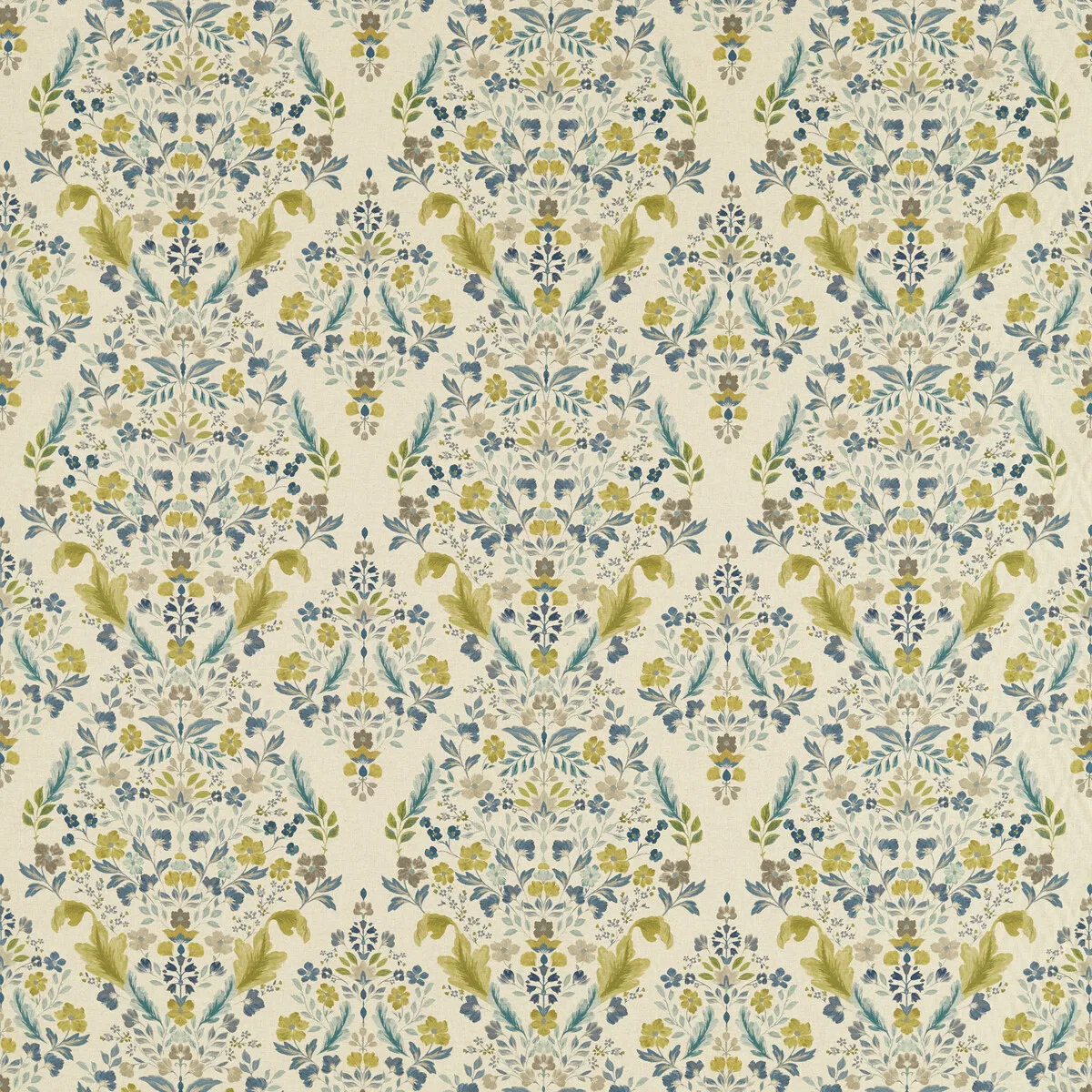 Clarke & Clarke Gawthorpe Mineral/Linen Fabric