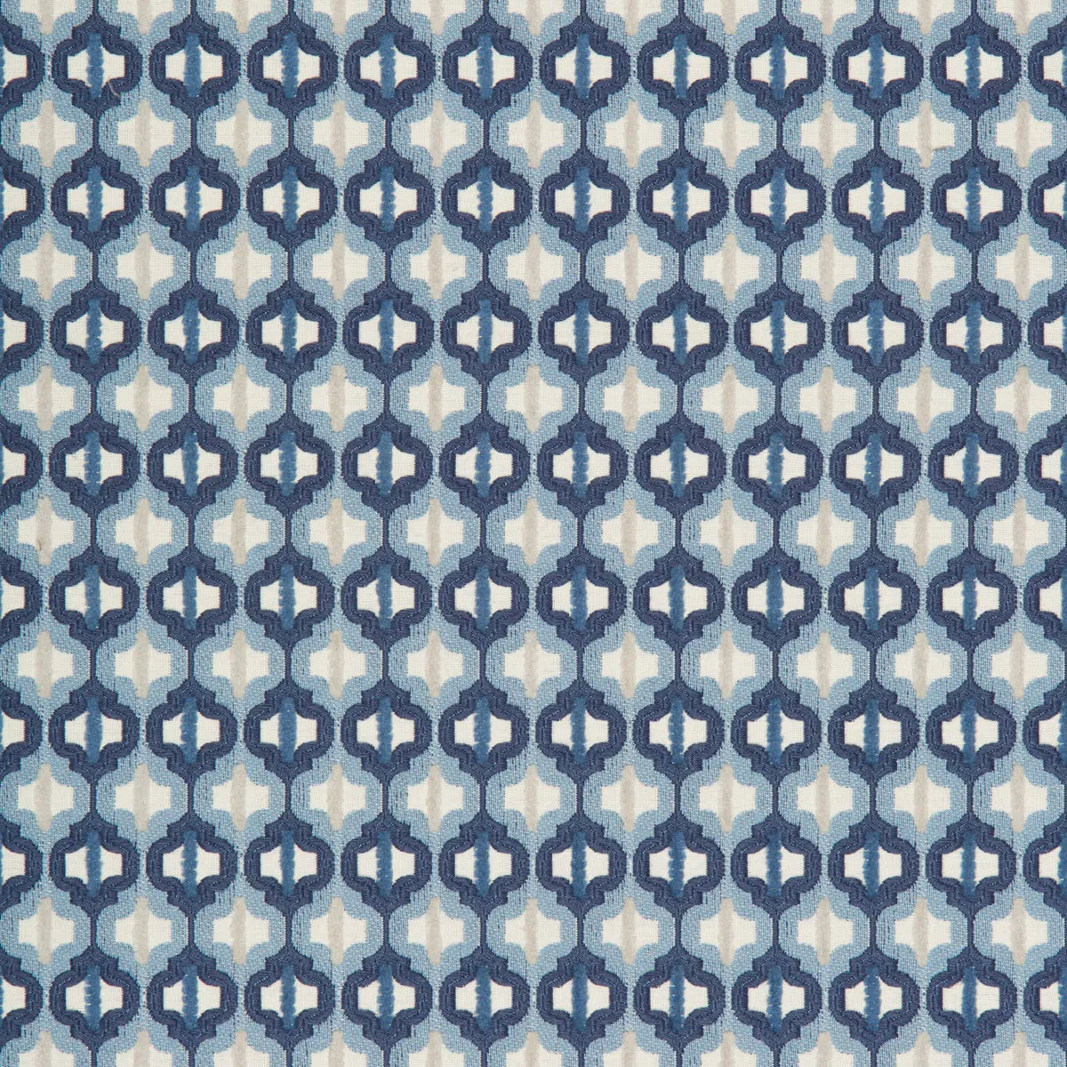 Kravet Turned Out Tile Marine Fabric