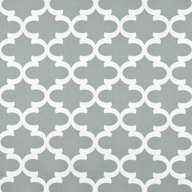 Premier Prints Fynn Cool Grey Canvas Fabric