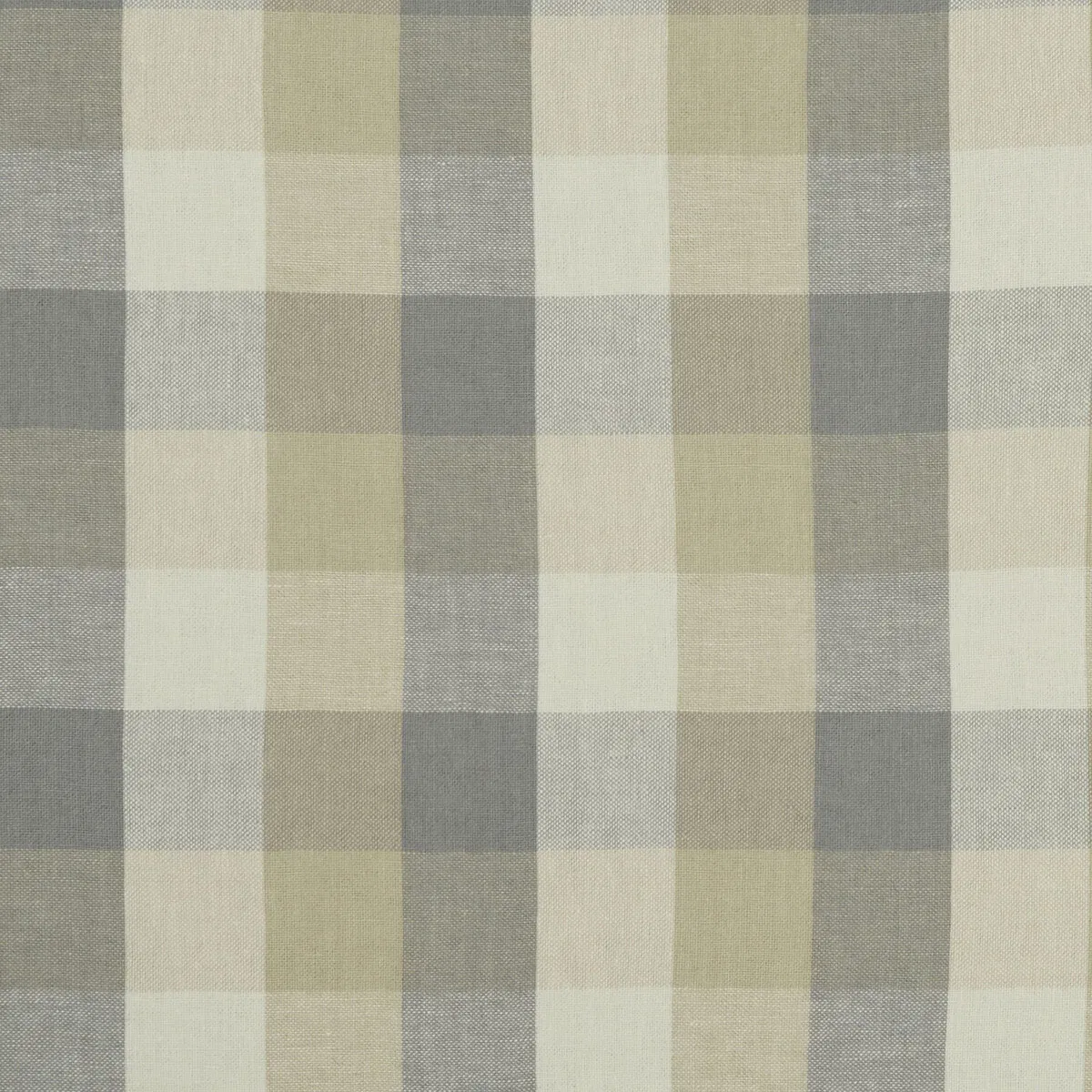 Clarke & Clarke Austin Check Natural Fabric