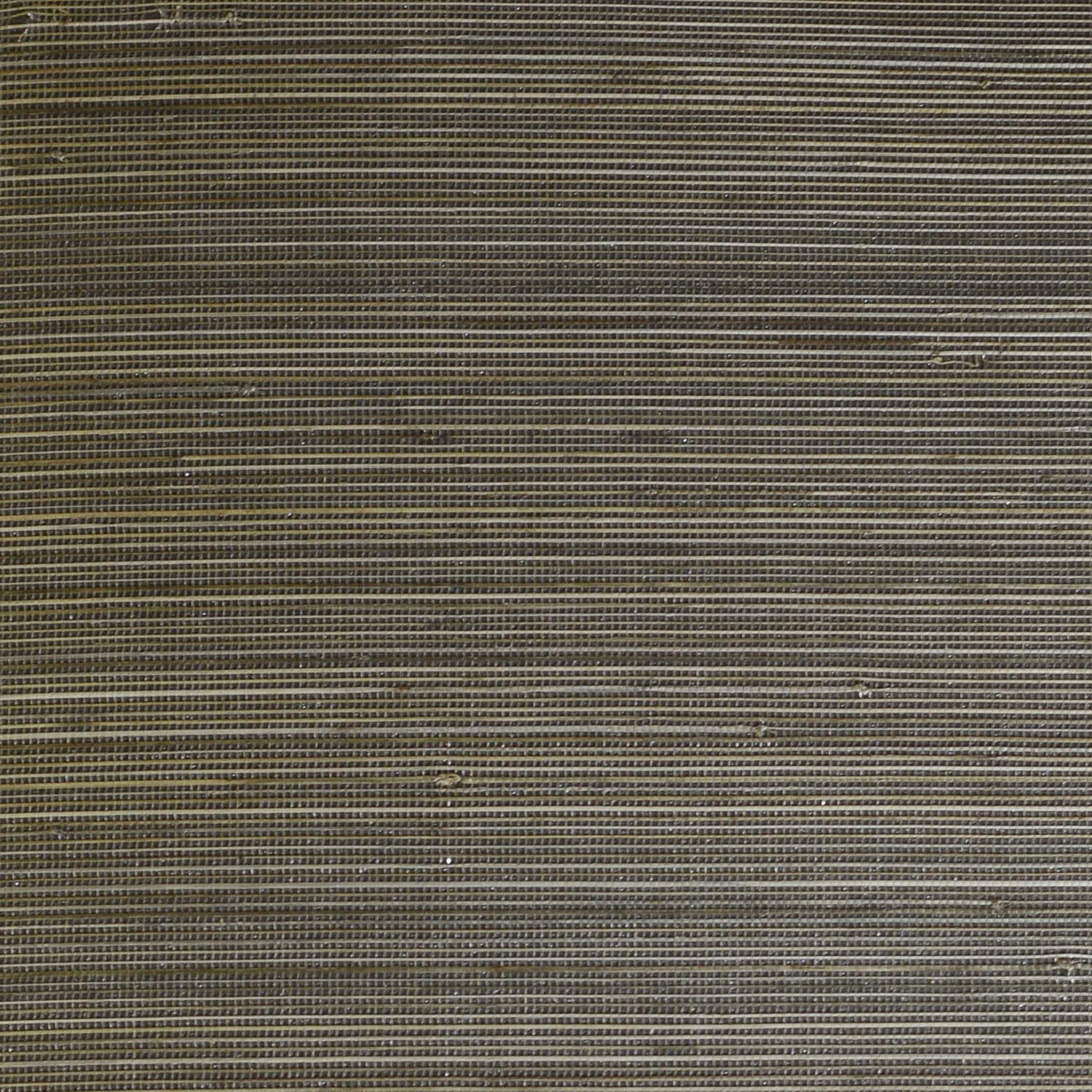 Lillian August Abaca Grasscloth Charcoal & Sandstone Wallpaper