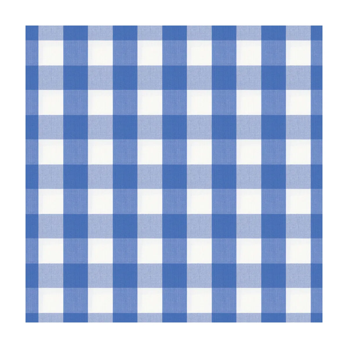 Brunschwig & Fils Exchequer Cotton Check Cornflower Fabric