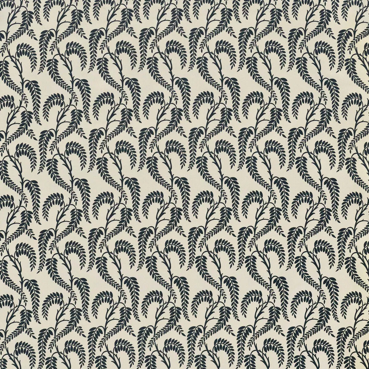 Lee Jofa Wisteria Navy/White Fabric