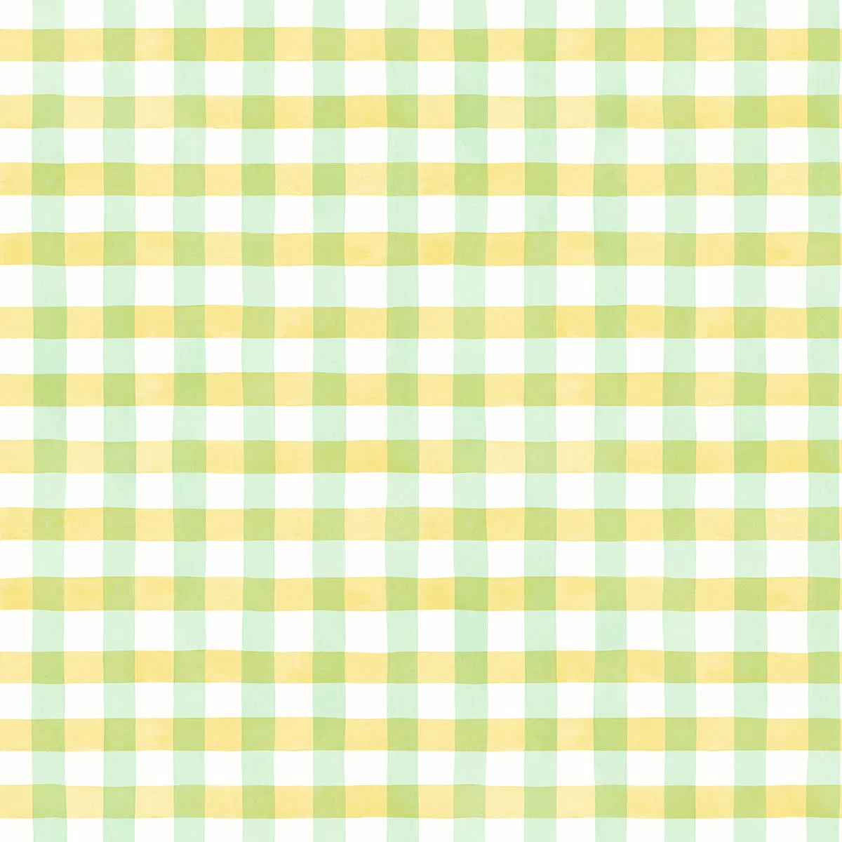 NextWall Peel & Stick Spring Plaid Lemon Lime Wallpaper
