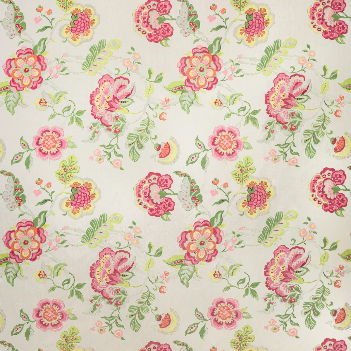 Lee Jofa Somerset Pink/Lime Fabric
