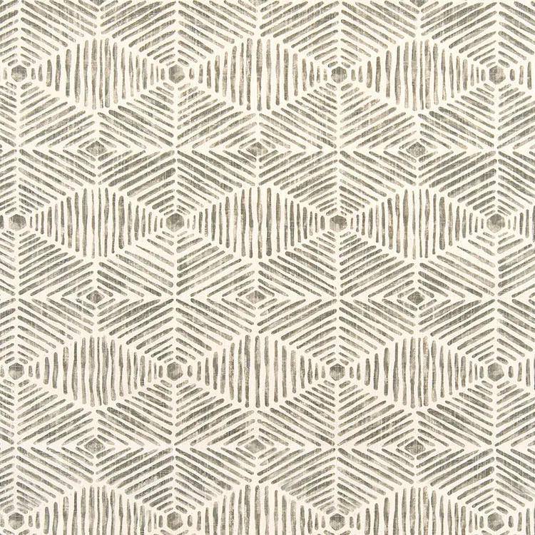 Premier Prints Heni Summerland Grey Natural Miller Fabric