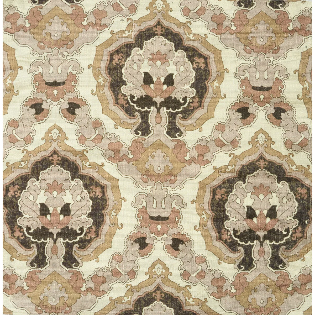 Brunschwig & Fils Fantasy Silk Print Roman Stone Fabric