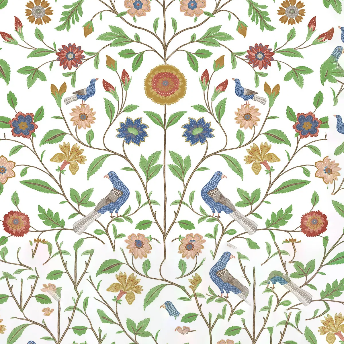 NextWall Peel & Stick Bird Toile White Wallpaper 1 9664-nextwall-peel-stick-bird-toile-white-wallpaper-1.webp