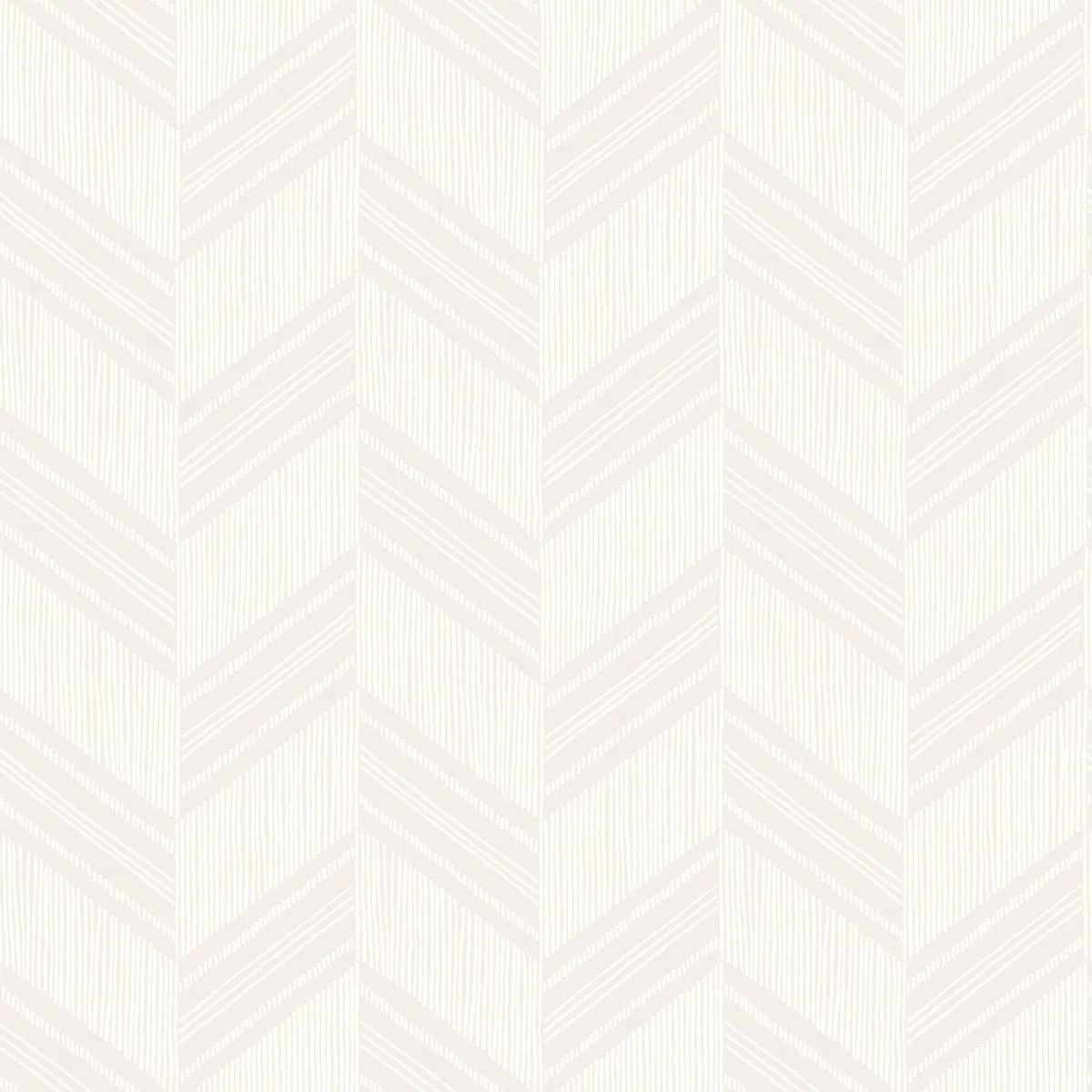 Seabrook Designs Boho Chevron Stripe Gray Mist & Ivory Wallpaper
