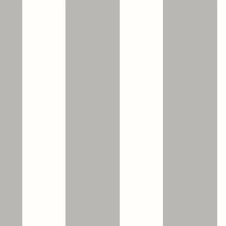 Lillian August Peel & Stick Designer Stripe Argos Grey Wallpaper