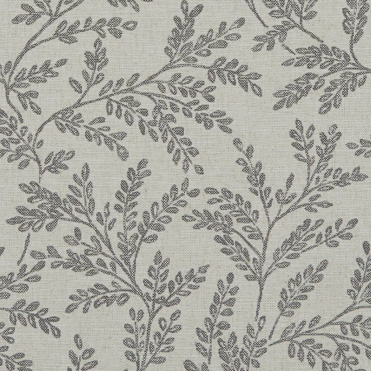 Clarke & Clarke Ferndown Charcoal Fabric