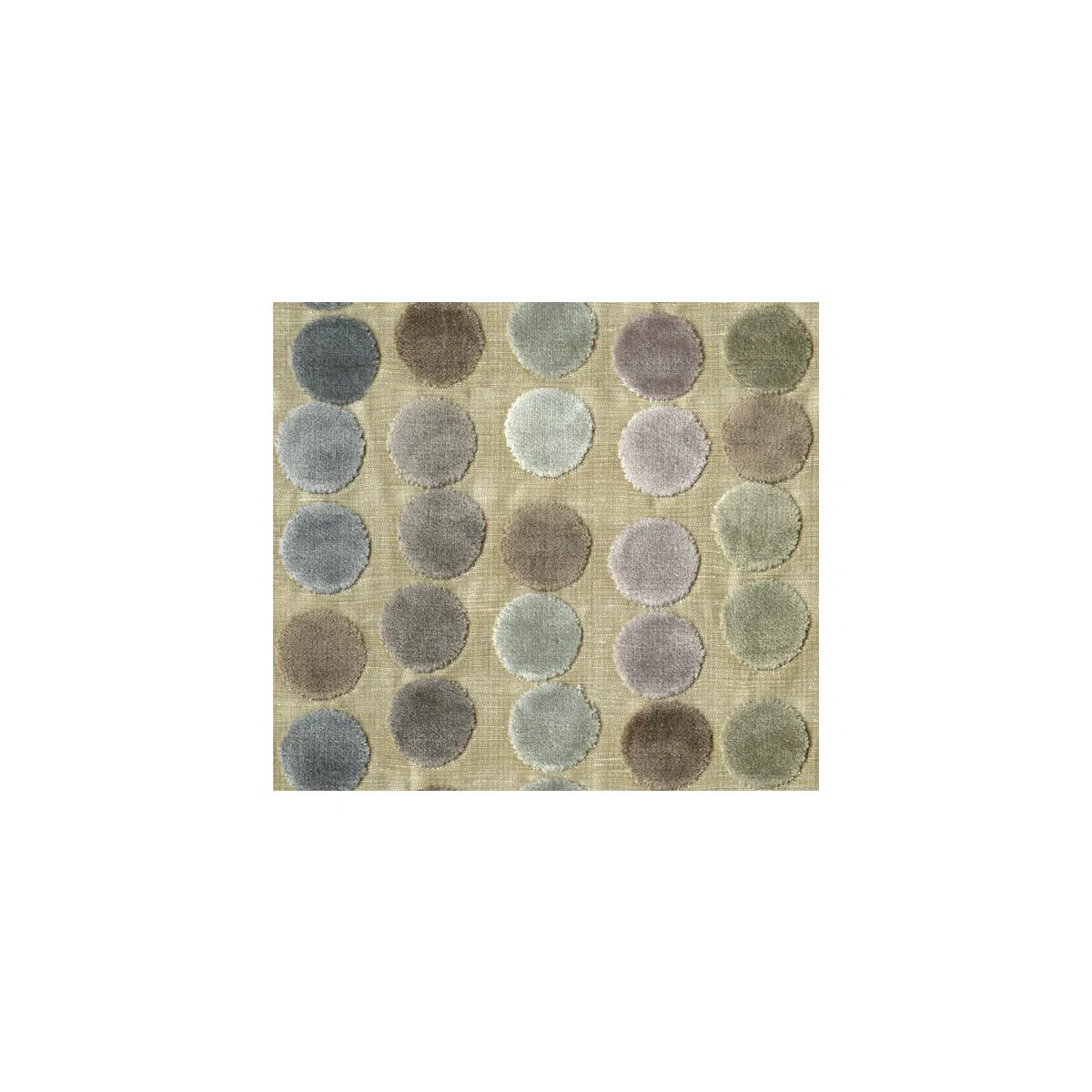 Lee Jofa Modern Avery Dots Mauve/Taupe Fabric
